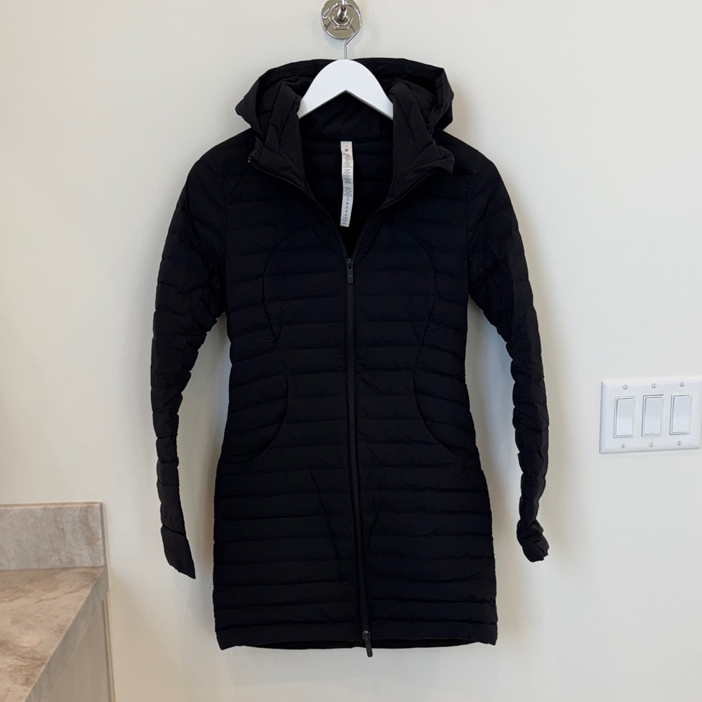 Lululemon Pack It Down Black Puffer Jacket